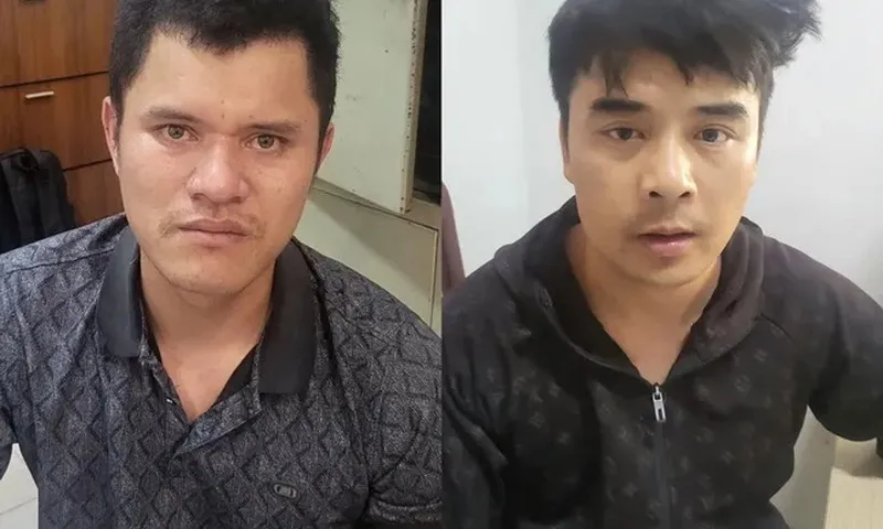 Tài xế và phụ xe bị bắt vì chống đối CSGT sau khi chở hàng quá tải vượt chốt