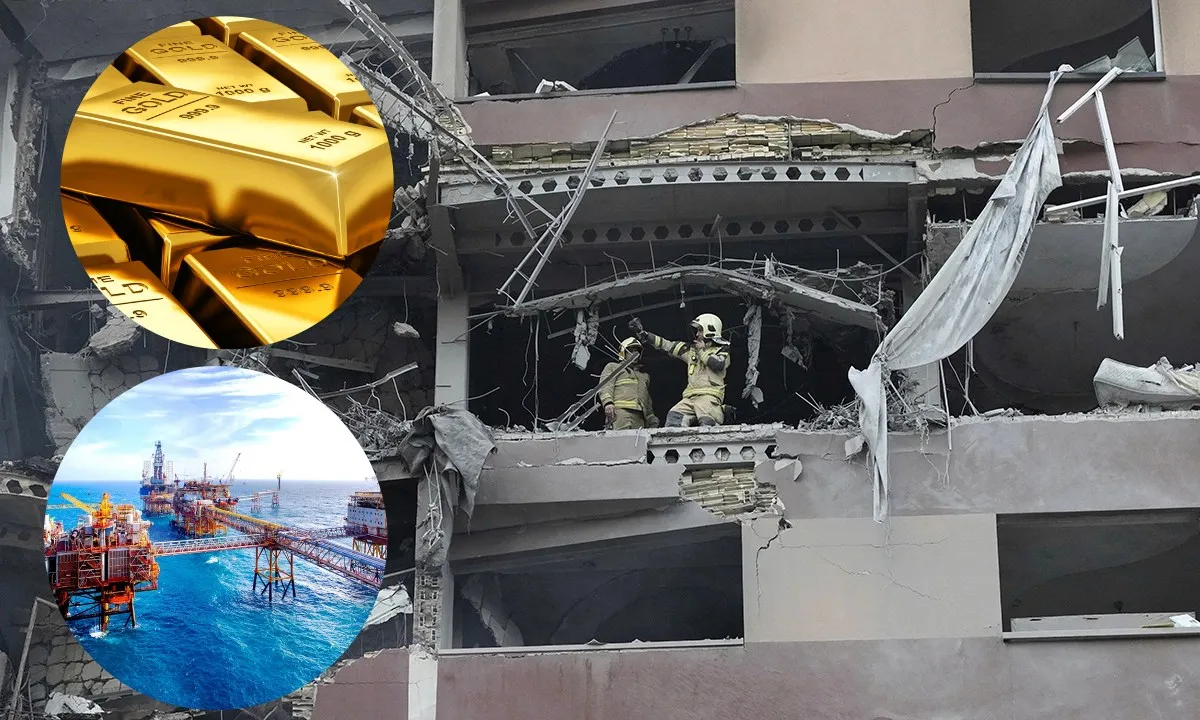 Giá vàng, dầu tăng vọt vì Trung Đông rực lửa