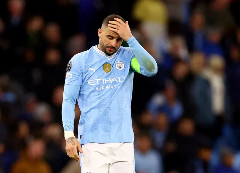 Walker khiến CĐV Man City phẫn nộ. Ảnh: Internet