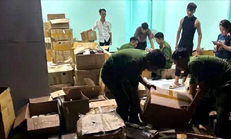 Triệt phá đường dây sản xuất, buôn bán mỹ phẩm giả số lượng lớn, thu lợi hàng chục tỷ đồng