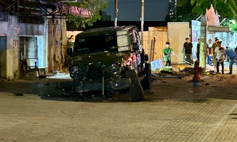 Xác định tài xế xe Jeep tông chết hai mẹ con ở Bình Tân 