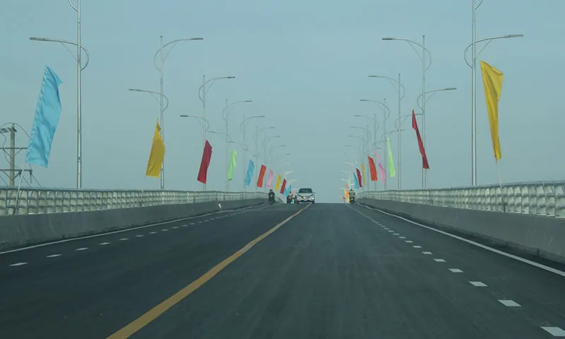 Cầu Gành Hào hoàn thành toàn bộ trong tháng 6/2025