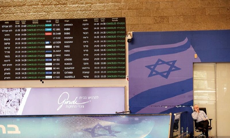 Israel: 40.000 du khách mắc kẹt do không phận đóng cửa 