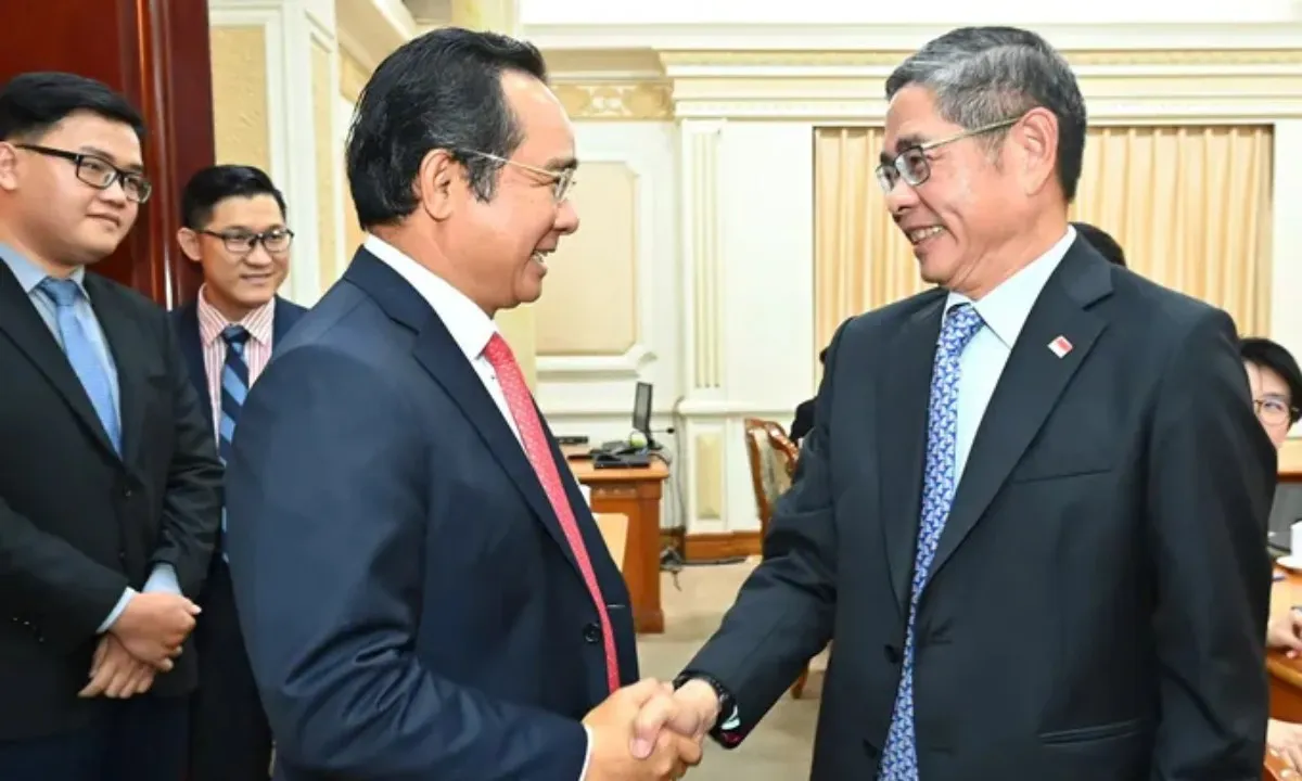 Doanh nghiệp Singapore muốn đầu tư bền vững, lâu dài tại TPHCM