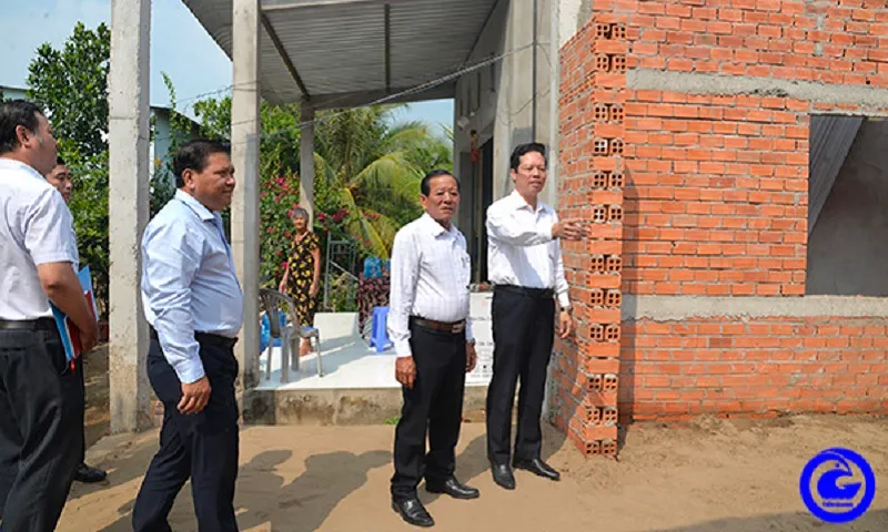 Tiền Giang bàn giao 608 căn nhà cho các hộ nghèo, cận nghèo