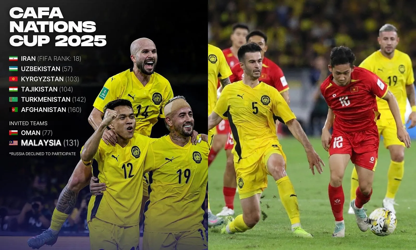 Tuyển Malaysia chuẩn bị tham dự giải giao hữu chất lượng