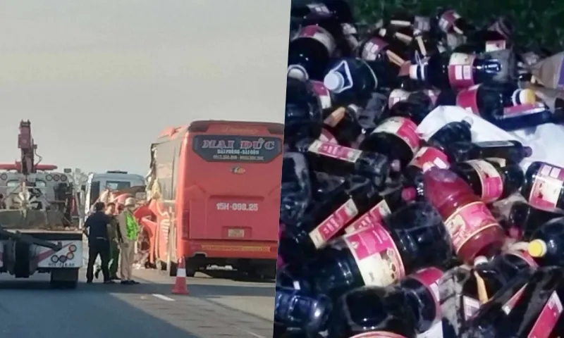 Điểm tin trưa 19/6: Tai nạn xe khách, 18 người thương vong | Cả ngàn chai nước mắm bị bỏ ven đường 