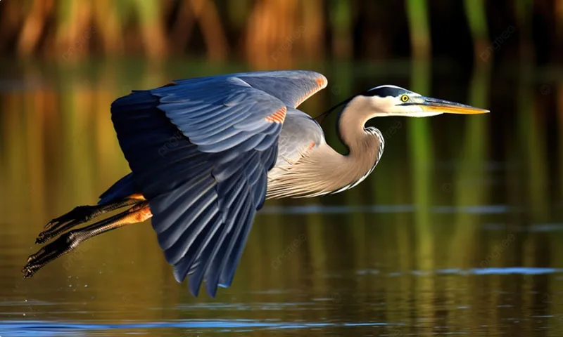 Thả dây câu cá lại bắt được chim Diệc xanh