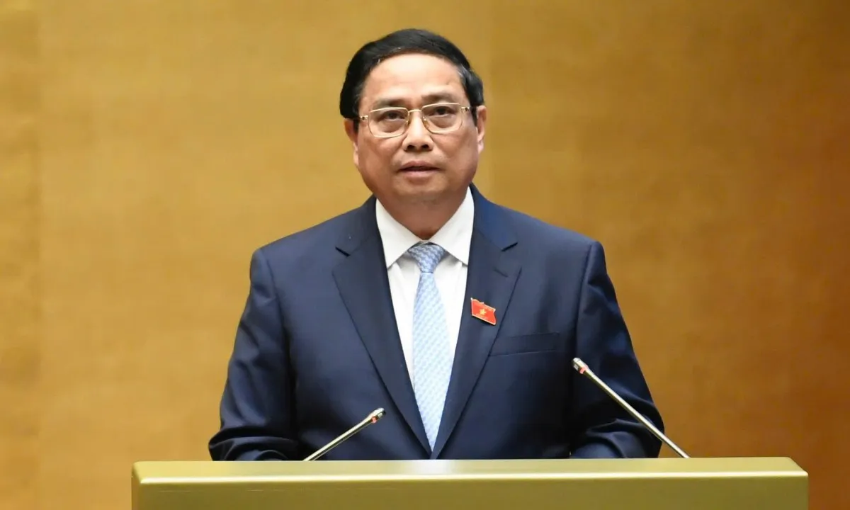 Thủ tướng Phạm Minh Chính trả lời chất vấn của Đại biểu Quốc hội