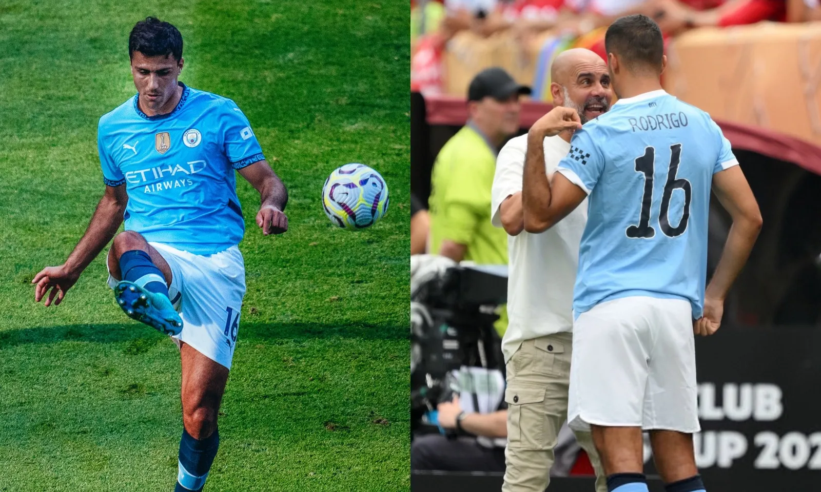 Pep khước từ mong muốn của Rodri