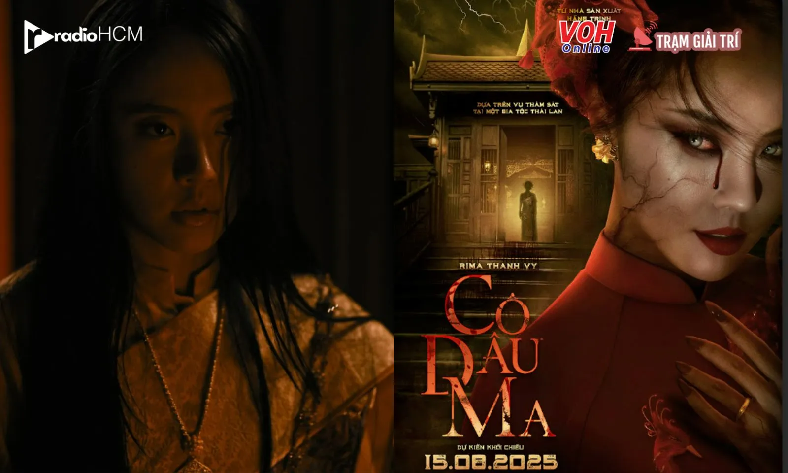 Siêu phẩm kinh dị “Cô Dâu Ma” hé lộ chuyện tình ám ảnh