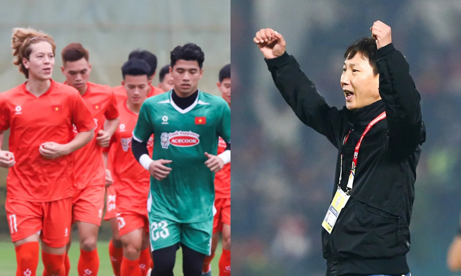 Thầy Kim triệu tập 2 tài năng Việt kiều lên U22 Việt Nam