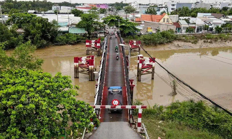 Cầu Rạch Tôm sắp được xây mới với tổng vốn 500 tỷ đồng