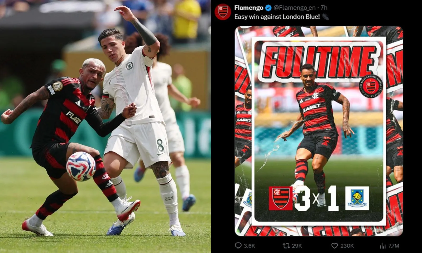 Đối thủ chế giễu Chelsea sau thất bại ở FIFA Club World Cup