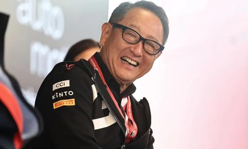 Ông Akio Toyoda Ảnh Toyota