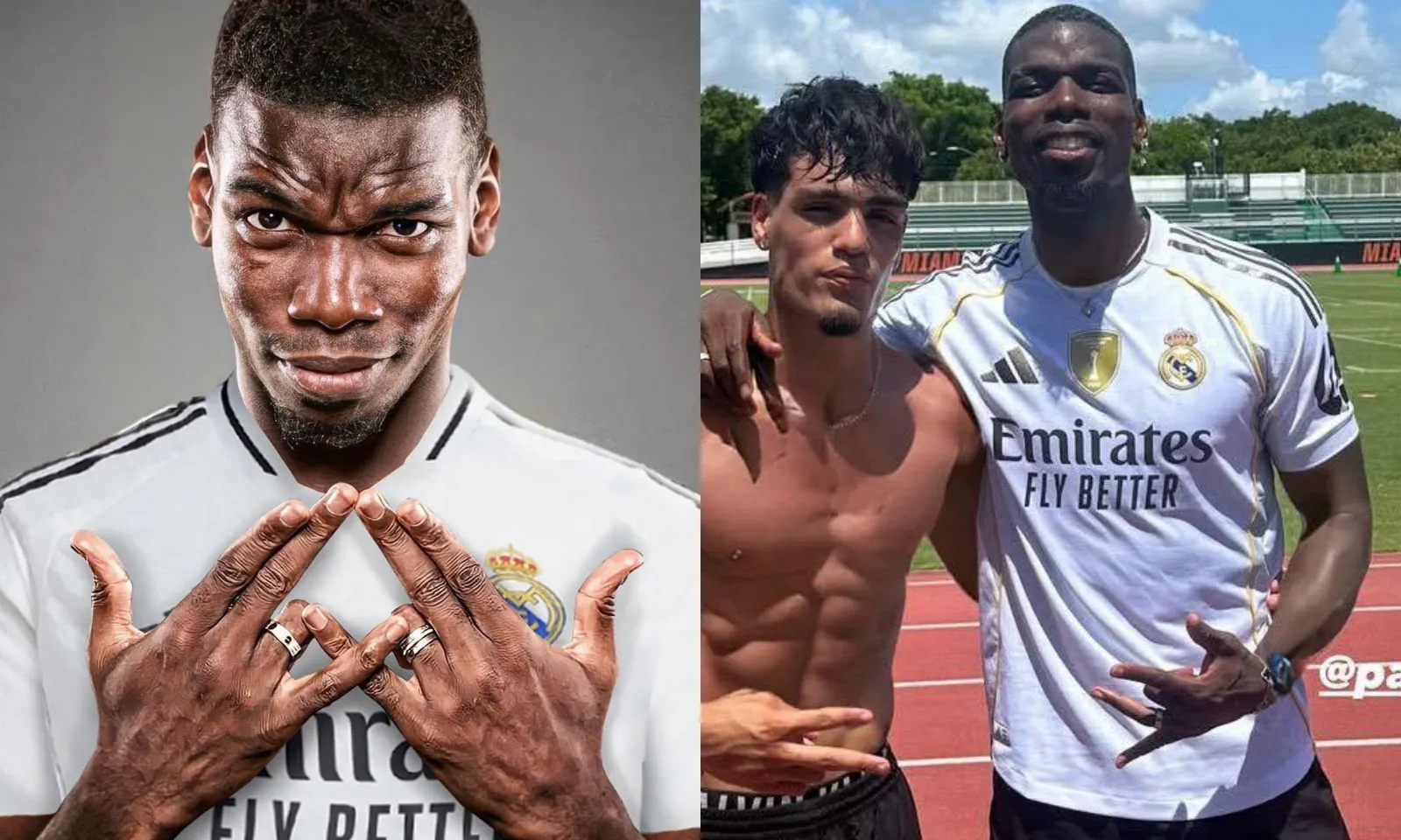 Pogba thả thính Real Madrid