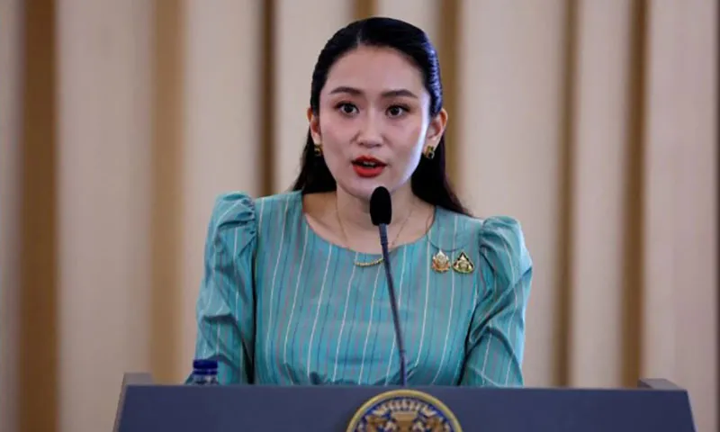 Thủ tướng Thái Lan Paetongtarn Shinawatra - Ảnh Reuters