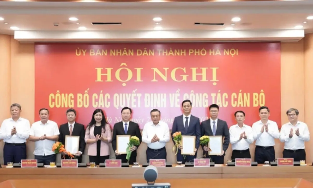 Ông Lê Thanh Nam giữ chức Chánh Văn phòng UBND TP Hà Nội