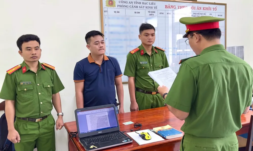 Thêm hai bị can bị khởi tố trong vụ đấu thầu sai phạm hơn 23 tỉ đồng ở Bạc Liêu