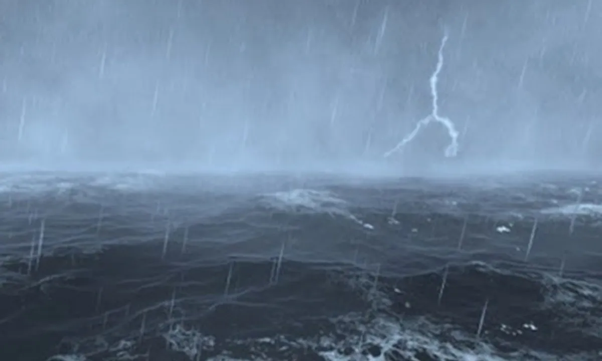 Áp thấp nhiệt đới giật cấp 8 trên Biển Đông