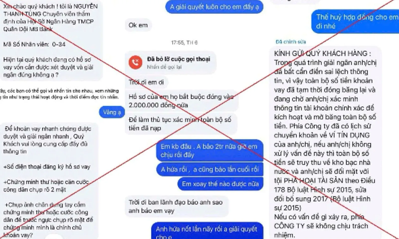 Cẩn trọng: Vay tiền online cũng có thể bị lừa đảo