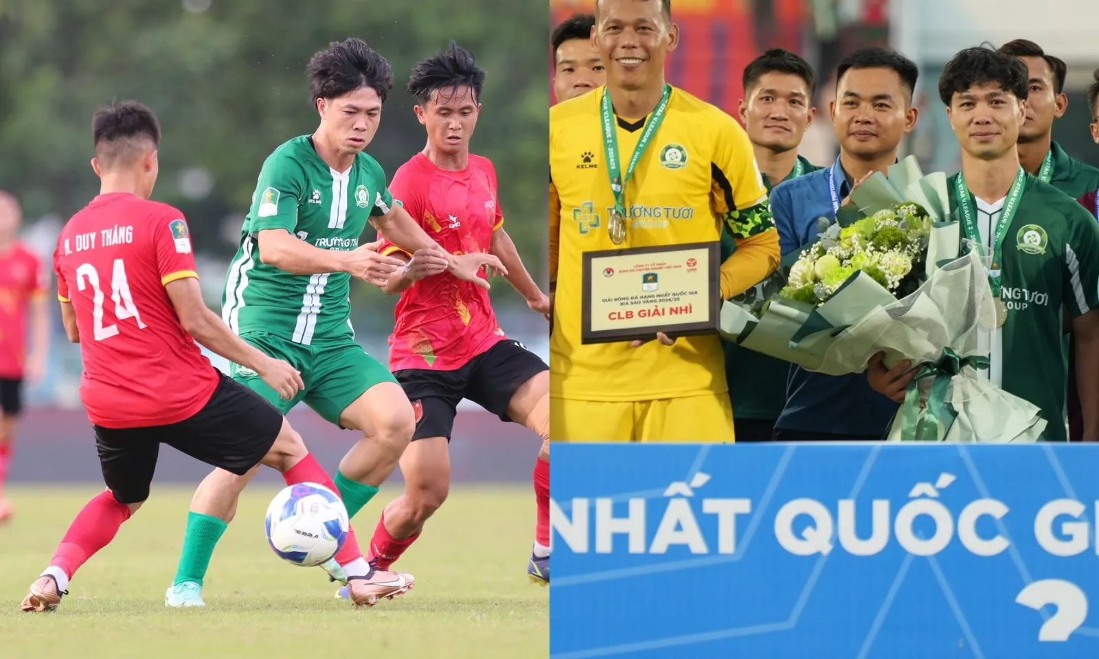 Công Phượng nhận tiền khủng nếu chiến thắng play-off thăng hạng V.League