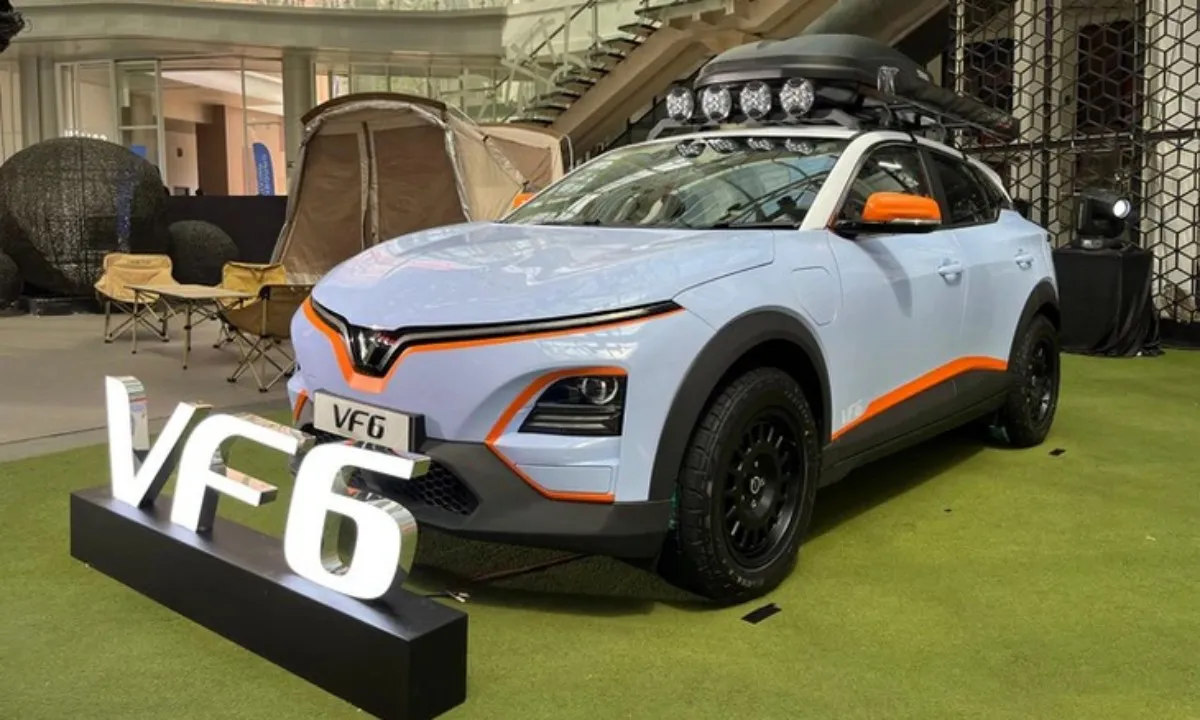 VinFast VF6 bản độ phong cách dã ngoại gây sốt tại Indonesia