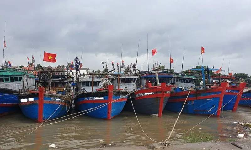 Áp thấp gây gió mạnh trên biển, lũ quét rình rập vùng núi Bắc Bộ