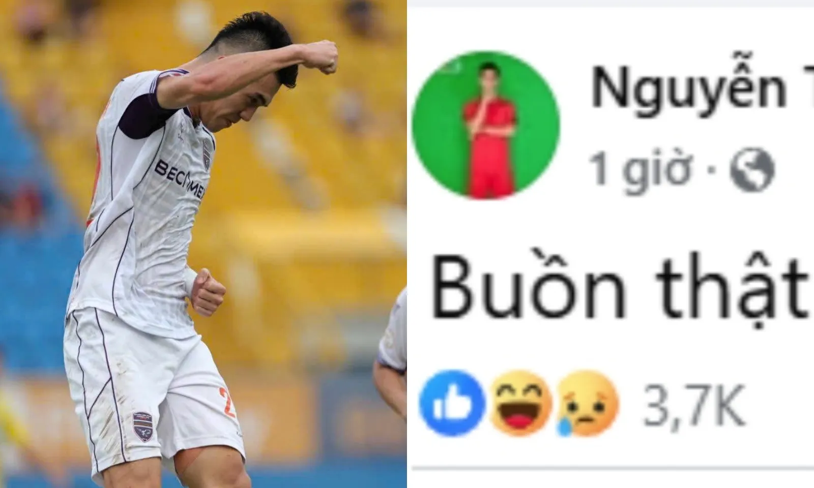 Tiến Linh buồn rầu vì bị tước ngôi Vua phá lưới V.League