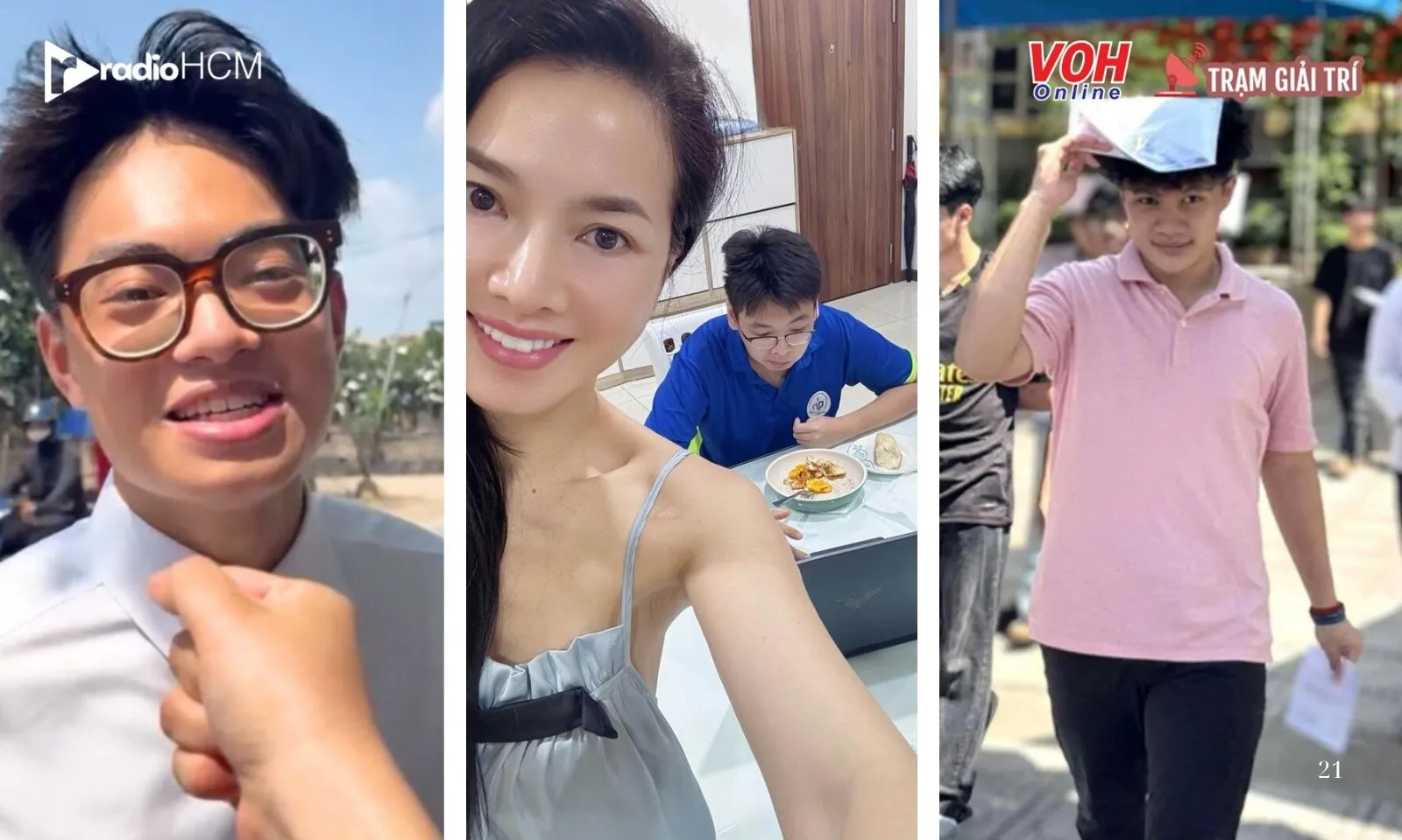 Sao Việt hồi hộp cùng con bước vào kỳ thi THPT Quốc gia