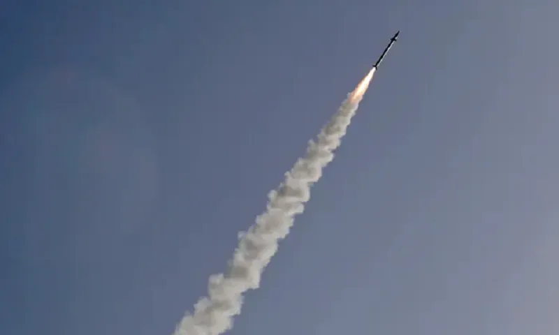 Phóng tên lửa - Ảnh minh họa AFP