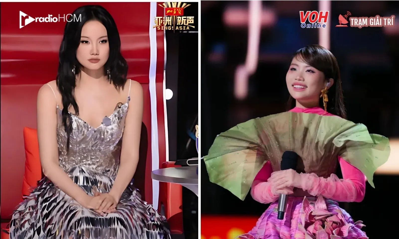 Phương Mỹ Chi chiến thắng ca sĩ kì cựu xứ Trung 