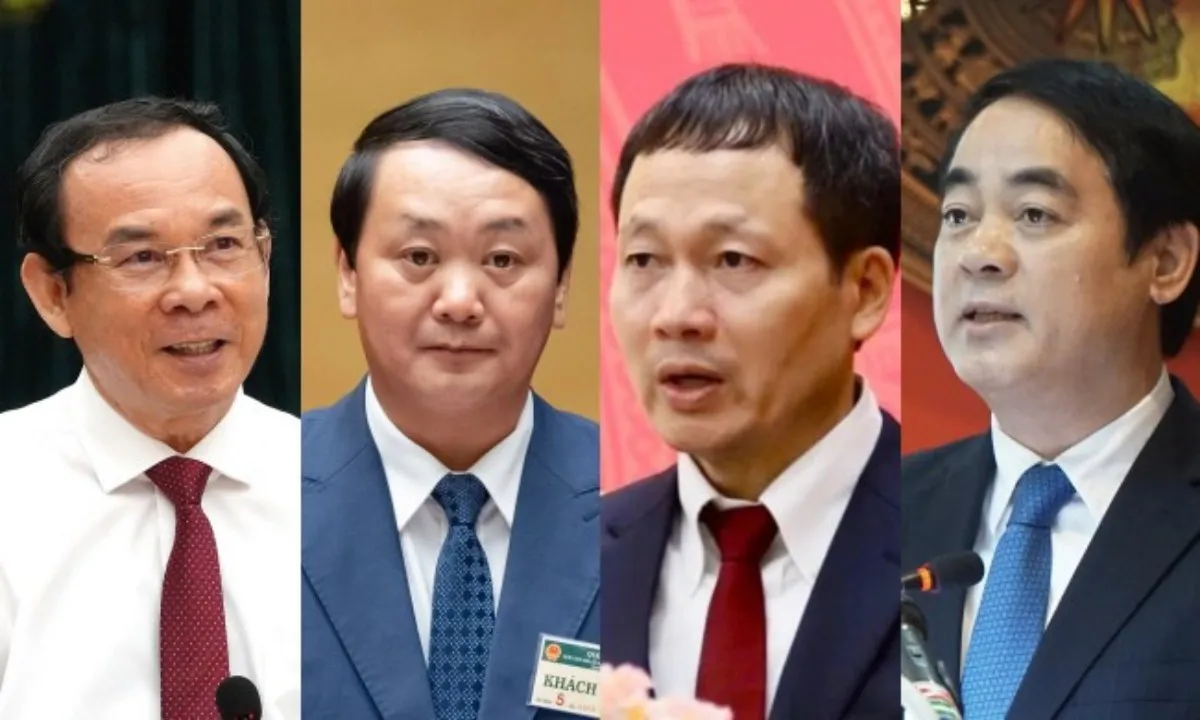 Danh sách Bí thư, Chủ tịch UBND 23 tỉnh, thành mới