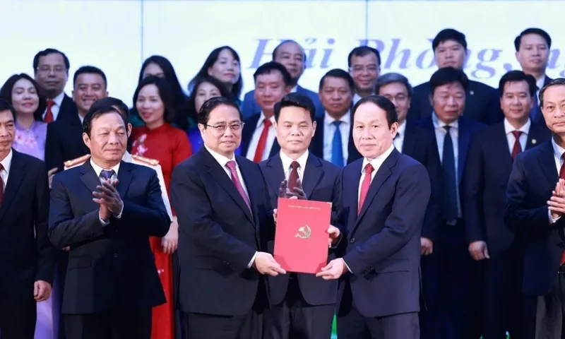 Thủ tướng: Hợp nhất Hải Dương – Hải Phòng là dấu mốc lịch sử, ngày hội của non sông 