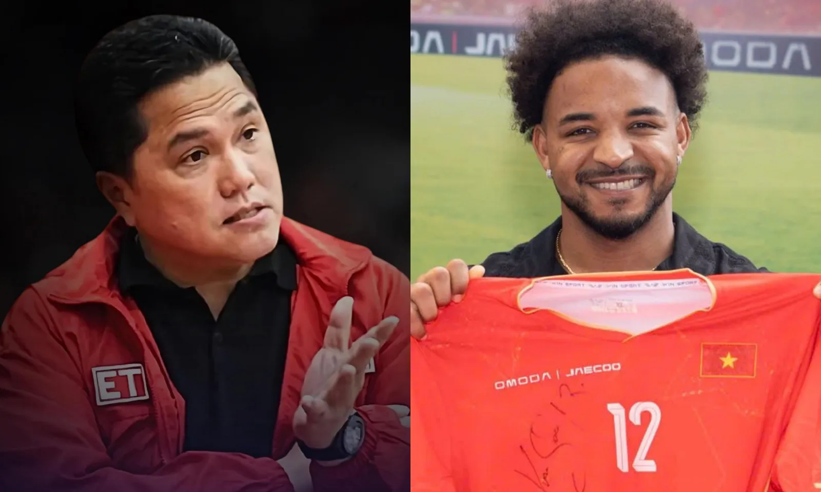 Chủ tịch LĐBĐ Indonesia ca ngợi tuyển Việt Nam nhập tịch đột phá