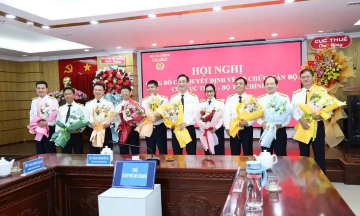 Ông Đoàn Minh Dũng làm trưởng thuế TPHCM