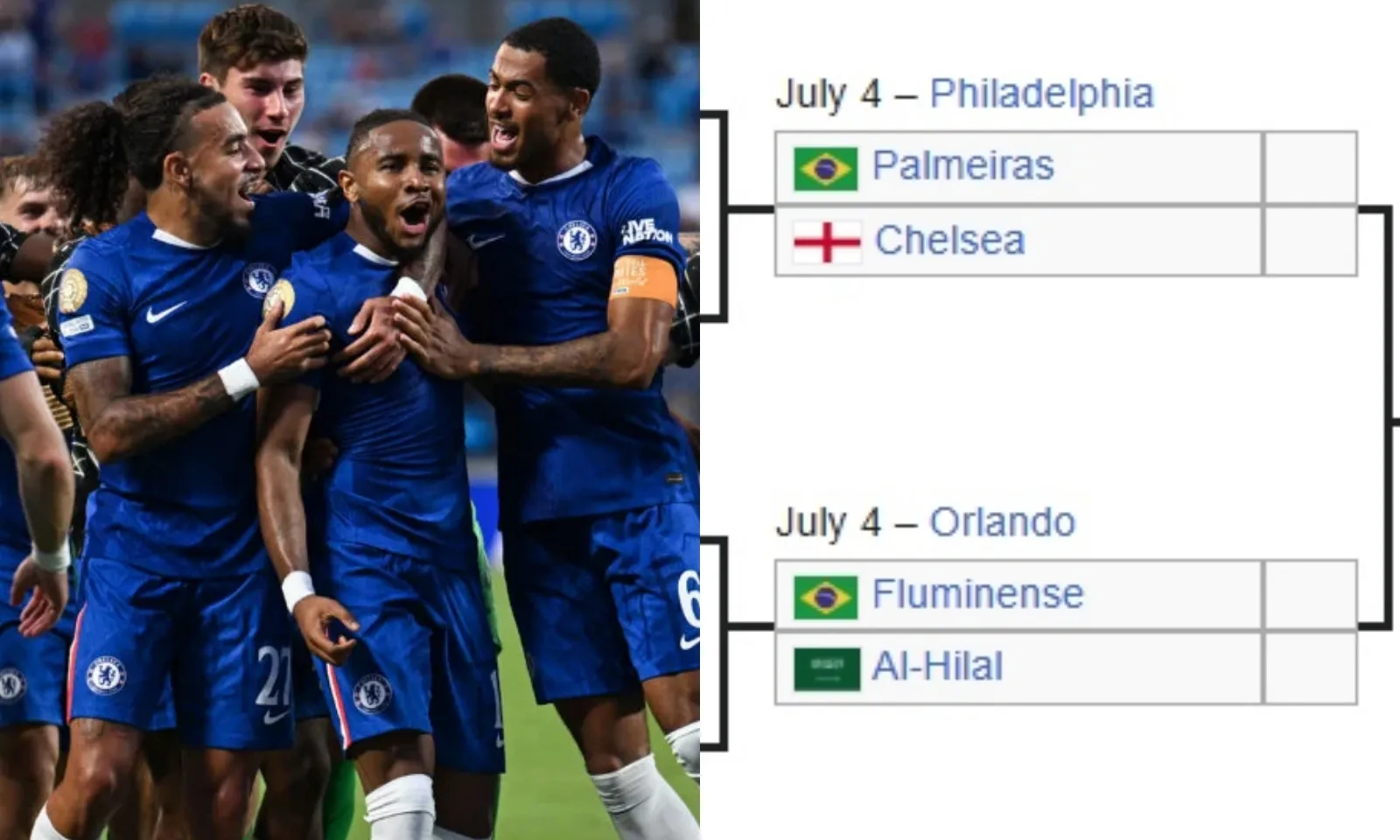 Chelsea cài cắm điệp viên vào nhánh đấu ảo diệu, thẳng tiến vào Chung kết FIFA Club World Cup