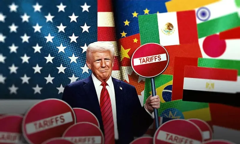 Donald trump thuế quan - Ảnh GETTY IMAGES