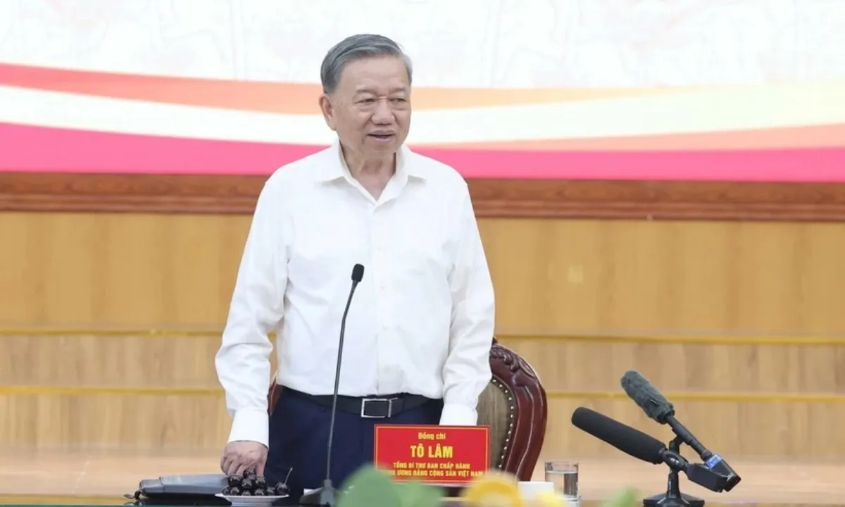 Tổng Bí thư: Cán bộ lấy hiệu quả phục vụ nhân dân làm mục tiêu cao nhất