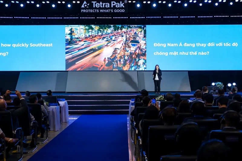 Bà Nguyễn Thanh Giang - Tổng Giám đốc Tetra Pak Việt Nam