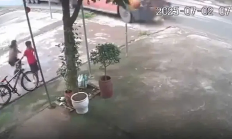 Hiện trường vụ tai nạn