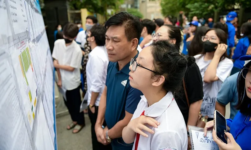 tra cứu tuyển sinh công bố điểm thi - Ảnh T
