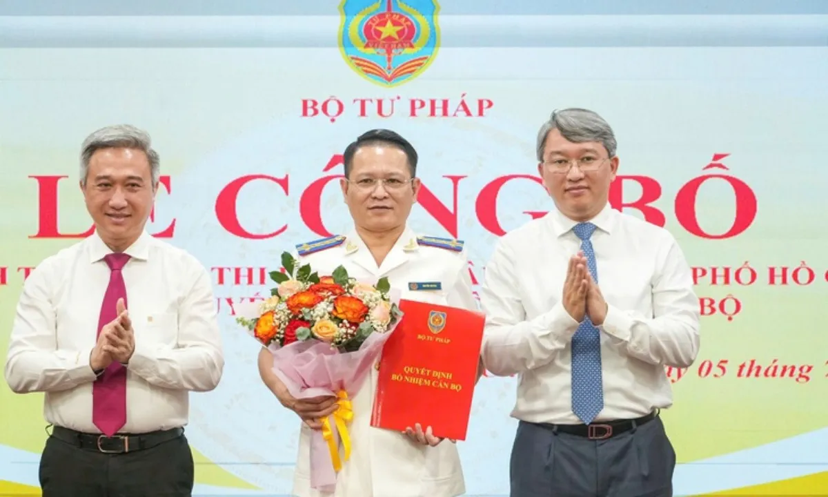 Ông Nguyễn Văn Hòa làm Trưởng Thi hành án dân sự TPHCM