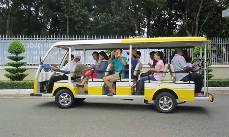 Xe điện 4 bánh chở khách du lịch