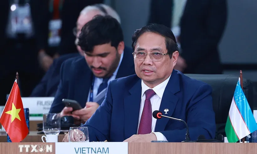 Thủ tướng Phạm Minh Chính nêu 3 đề xuất tại Hội nghị BRICS mở rộng