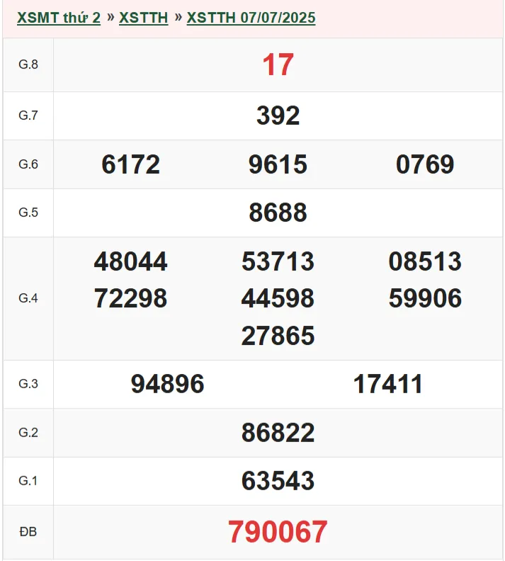 xstth 7-7