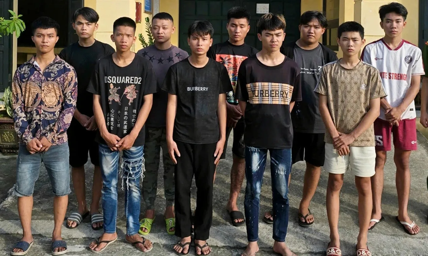 Thanh Hóa: Tạm giữ hình sự 10 đối tượng trong vụ hỗn chiến giữa hai nhóm thanh thiếu niên