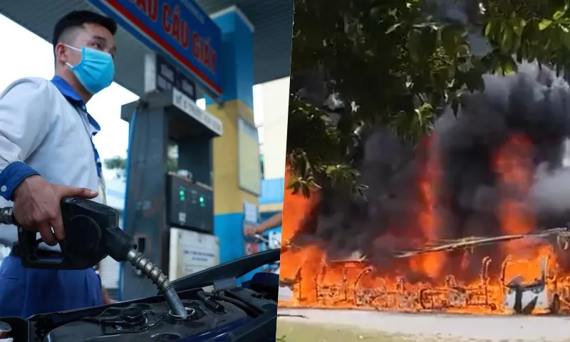 Điểm tin chiều 8/7: Giá xăng dầu có thể tăng nhẹ | Loạt xe điện chở khách du lịch bị thiêu rụi