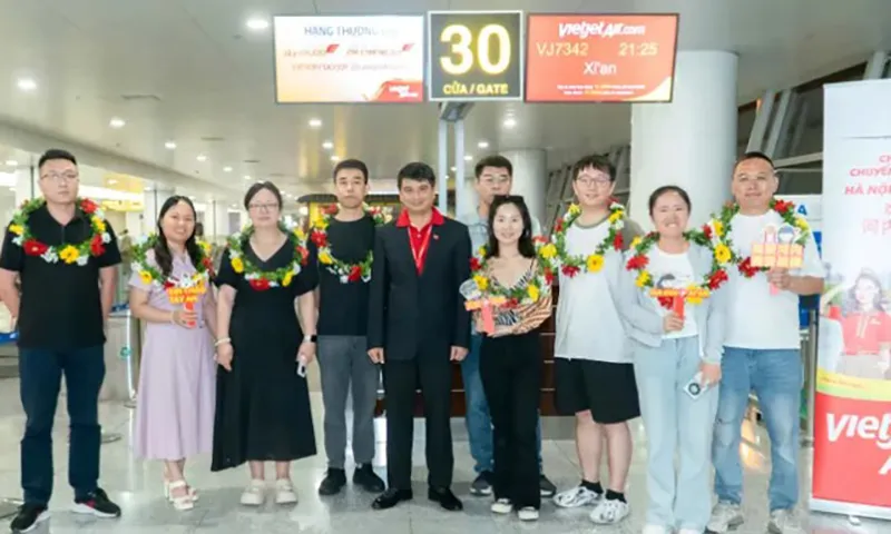 Vietjet Air mở thêm đường bay thẳng Hà Nội - Tây An