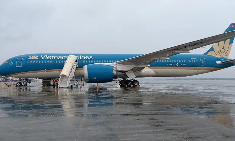 Máy bay Vietnam Airlines hạ cánh khẩn tại Ấn Độ cứu hành khách